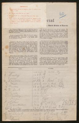 Petition - 28/181 - Ely