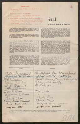Petition - 32/26 1923