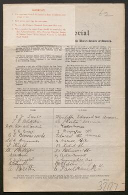 Petition - 32/27 - Stow Hill