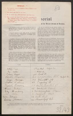 Petition - 32/43 - Liswerry