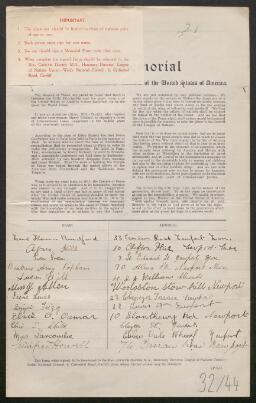 Petition - 32/44 - Graig
