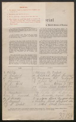 Petition - 32/54 - Victoria