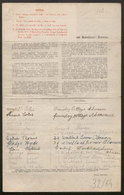 Petition - 32/64 - Abercarn