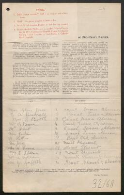 Petition - 32/68 - Abercarn