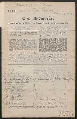 Petition - 32/124 - Beechwood