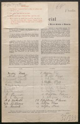 Petition - 32/133 - Stow Hill