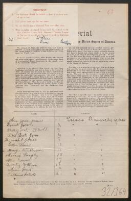 Petition - 32/164 - Mostyn