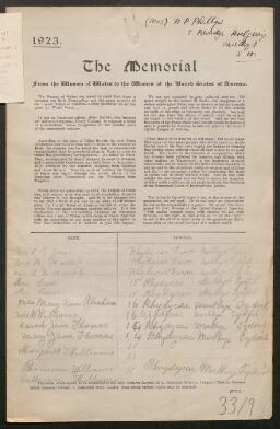 Petition - 33/9 - Cyfarthfa