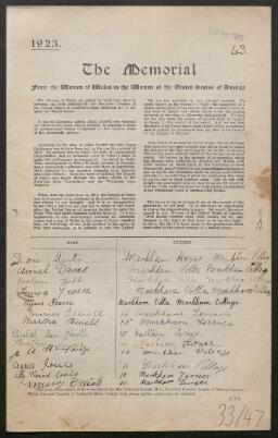 Petition - 33/47 - Argoed