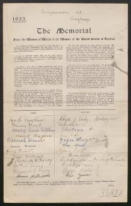 Petition - 33/61 - Llangristiolus