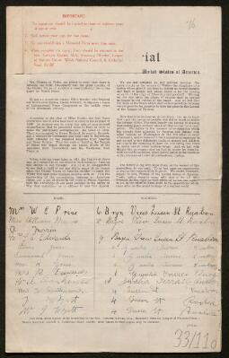 Petition - 33/110 - Ruabon