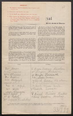 Petition - 33/111 - Ruabon