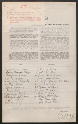 Petition - 33/118 - Rhosllanerchrugog
