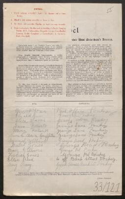 Petition - 33/121 - Rhosllanerchrugog