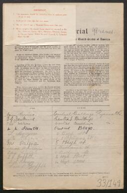 Petition - 33/149 - Glynneath