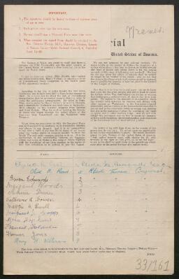 Petition - 33/161 - Blaengwrach