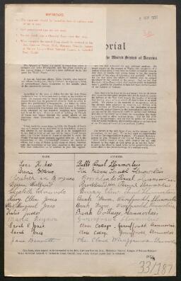 Petition - 33/187 - Llanrhidian Higher