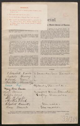 Petition - 33/189 - Llanrhidian Higher