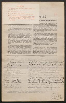 Petition - 33/190 - Llanrhidian Higher
