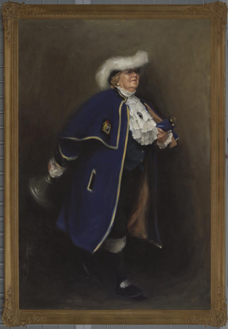 Susan Blower, Town crier, Montgomery